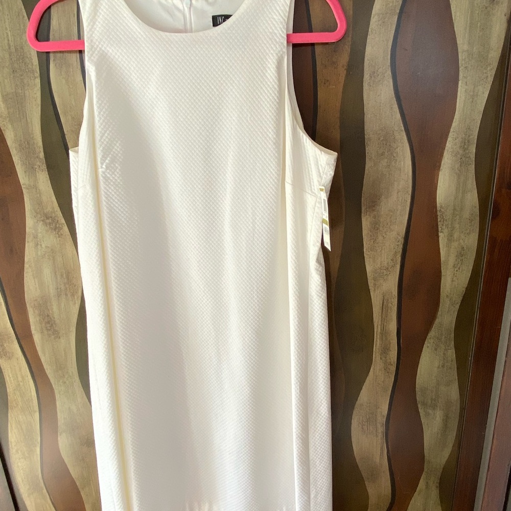 NWT White INC sleeveless dress, size 14